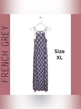 french grey zoe knit maxi dress French Grey -Zoe Knit Maxi Dress